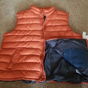 Old Navy Burnt orange puffer vest